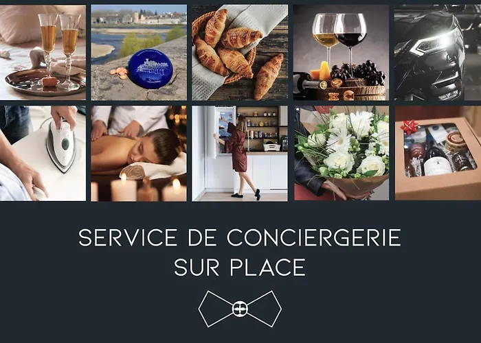 Appartement Montagnon - Les Suites Du Palais - Classe 4 Etoiles, Parking Prive, Vue Cathedrale, 3 Chambres, Primo C0Nciergerie